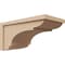 Ekena Millwork 11"W x 22"D x 11"H Wide Bryant Rough Cedar Woodgrain TimberThane Corbel, Primed Tan CORUR11X22X11BRYRCPR - alternate 1